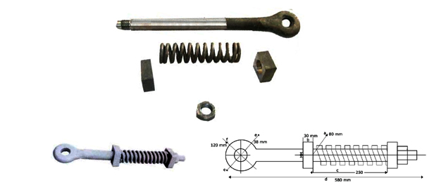 Towing Eye Bolt and Spring Exporter from India