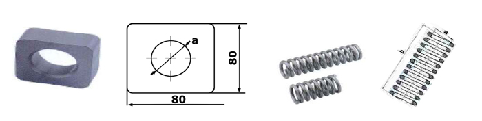Towing Eye Square and Spring Supplier from India