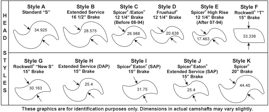 Brake Camshafts